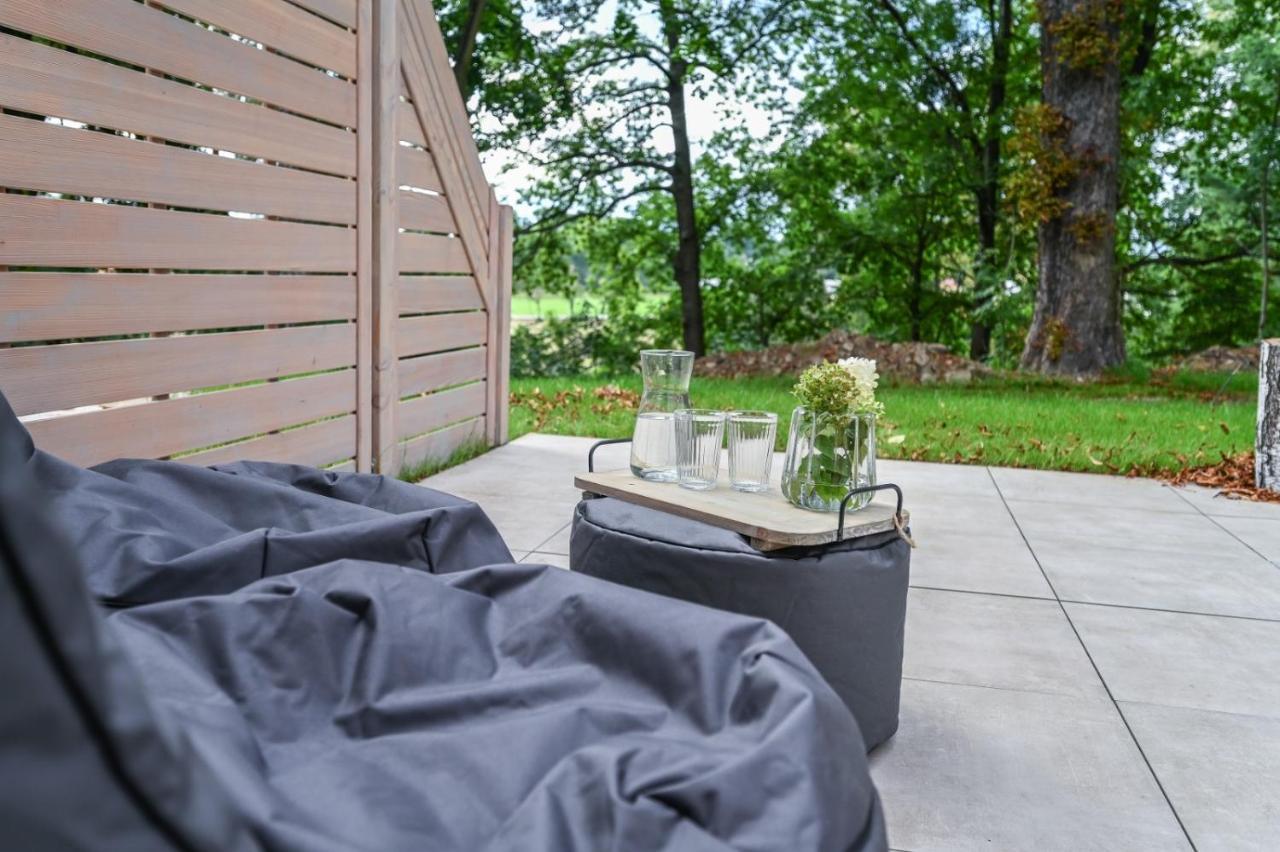 Farmhouse Eckartsberg Im Zittauer Gebirge - Ferienwohnung Mit 2 Schlafzimmern, Terrasse Und Wallbox Mittelherwigsdorf Exterior foto